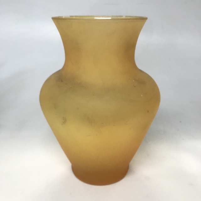 VASE, Orange Glass